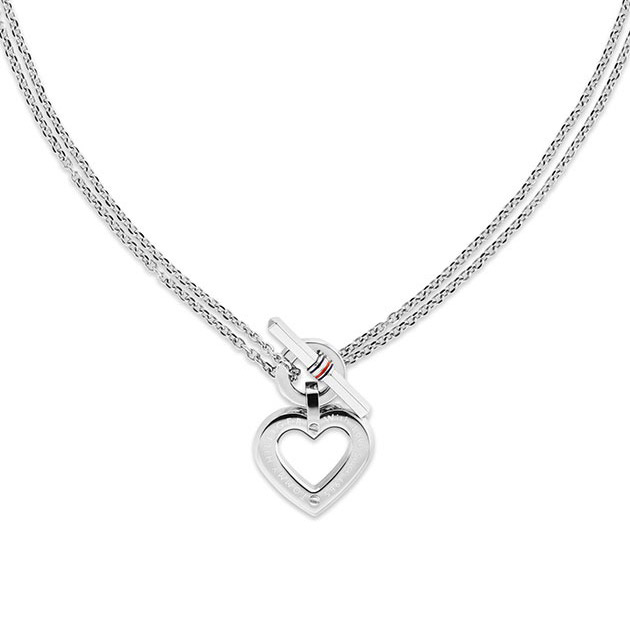 Tommy&#x20;Hilfiger&#x20;Toggle&#x20;Heart&#x20;halsband&#x20;2780967
