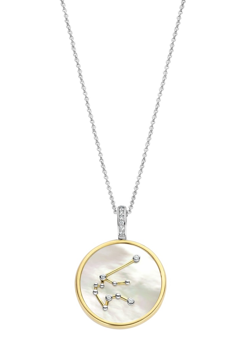 TI SENTO Written in the stars stjärntecken halsband vattumannen 6826AQ