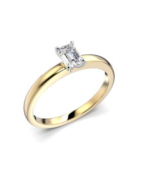 Festive diamantring Serena Emerald gultvitguld 0,30 ct 684-030-KV