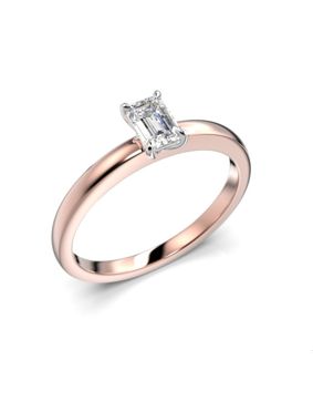 Festive diamantring Serena Emerald rosevitguld 0,30 ct 684-030-PV