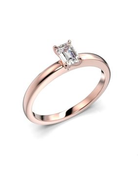 Festive diamantring Serena Emerald rose guld 0,30 ct 684-030-PK