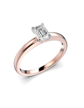 Festive diamantring Serena Emerald rosevitguld 0,50 ct 684-050-PV