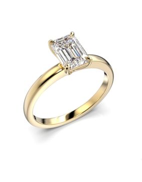 Festive Serena Emerald diamantring gult guld 1,00 ct 684-100-KK