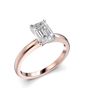 Festive Serena Emerald diamantring rosevitguld 1,00 ct 684-100-PV