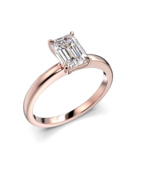 Festive Serena Emerald diamantring roseguld 1,00 ct 684-100-PK
