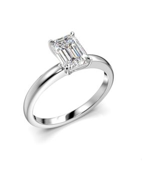 Festive Serena Emerald diamantring vitguld 1,00 ct 684-100-VK