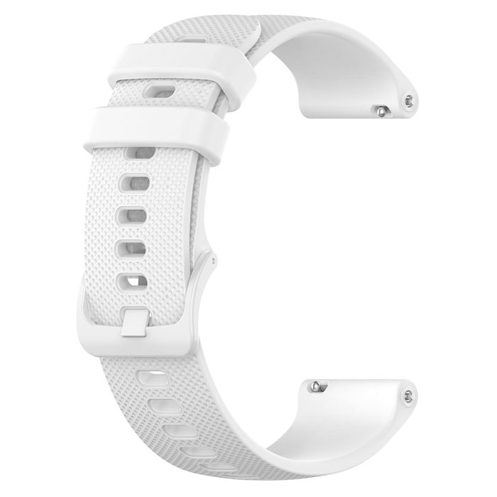 Tiera Huawei Watch GT2 42mm silikonarmband vit main product photo