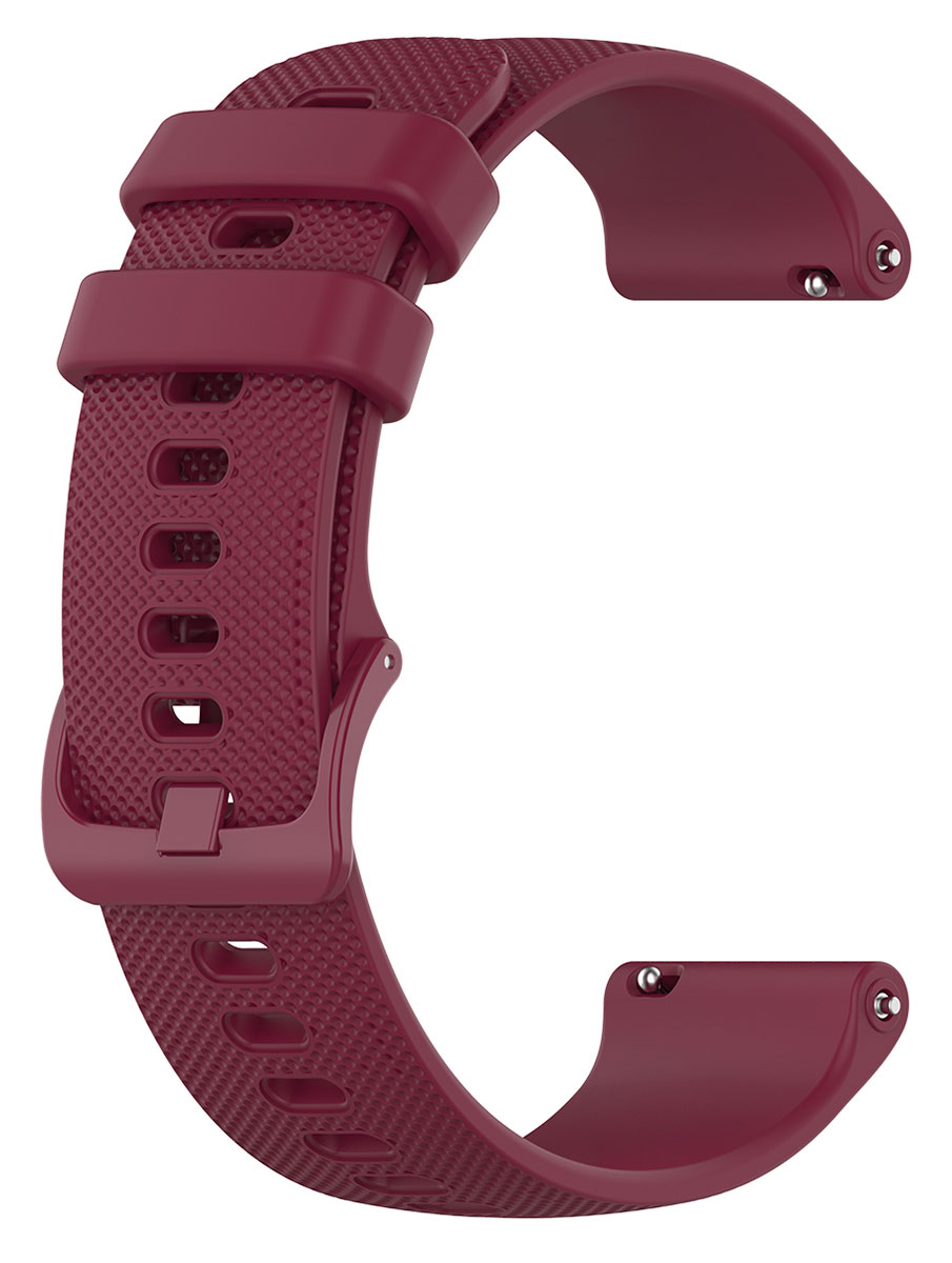 Tiera Polar Ignite 2 silikonarmband vinröd