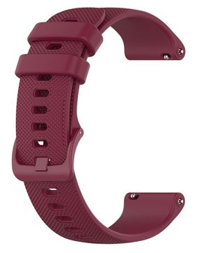 Tiera Suunto 5 Peak silikonarmband vinröd