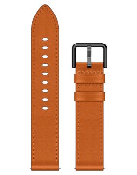Tiera brunt läderarmband