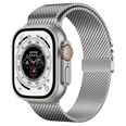 Tiera Apple Watch Mesh Armband silver