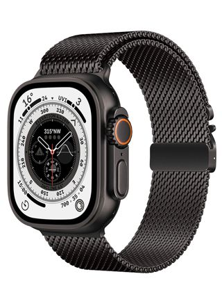 Tiera Apple Watch Mesh Armband svart