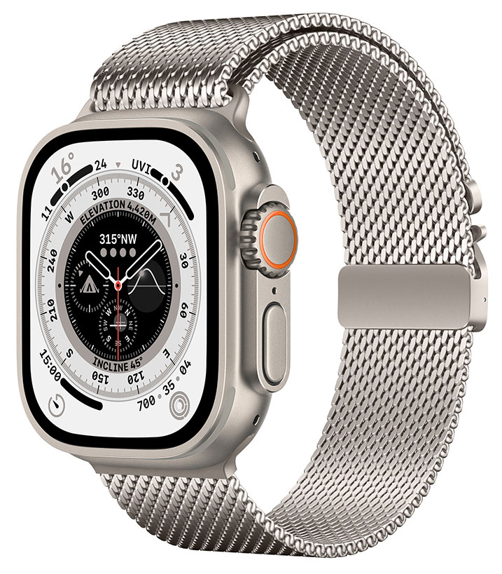 Tiera Apple Watch Mesh Armband Titan