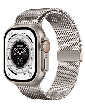Tiera Apple Watch Mesh Armband Titan