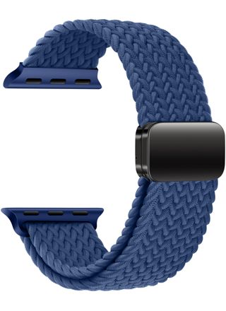Tiera Apple Watch Armband i flätad textil Havsblå
