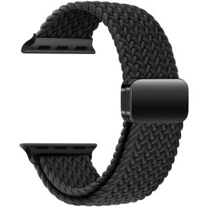 Tiera Apple Watch flätat textilarmband svart main product photo