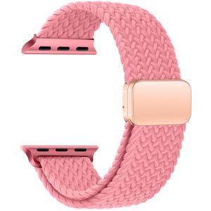 Tiera Apple Watch flätat textilarmband rosa main product photo