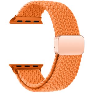 Tiera Apple Watch armband i flätad textil orange main product photo