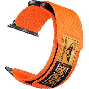 Tiera Apple Watch tygrem med kardborreband orange main product photo