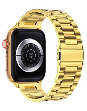 Tiera Apple Watch guldfärgat stålarmband 38/40/41mm