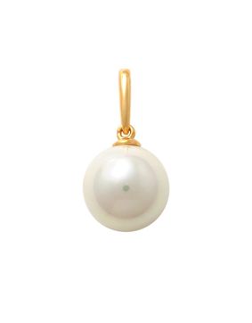 Lykken Pearls pärlhänge i guld 7mm