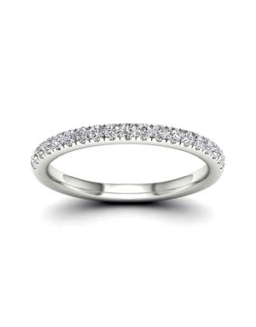 Lykka Elegance diamantring i vitguld 0.25ct