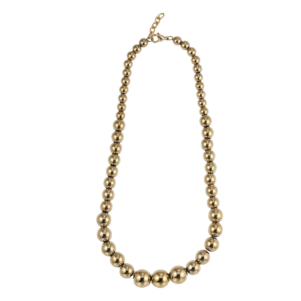 Lykka Strong stålhalsband bollar