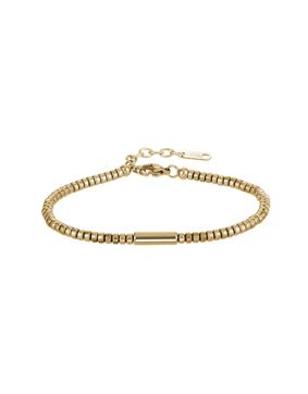 Lykken Trend hematit goldplaterad armband
