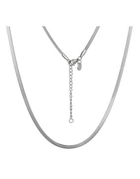 Lykka Strong Herringbone stålrhalsband