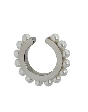 Lykka Strong stål ear cuff örhängen pärla