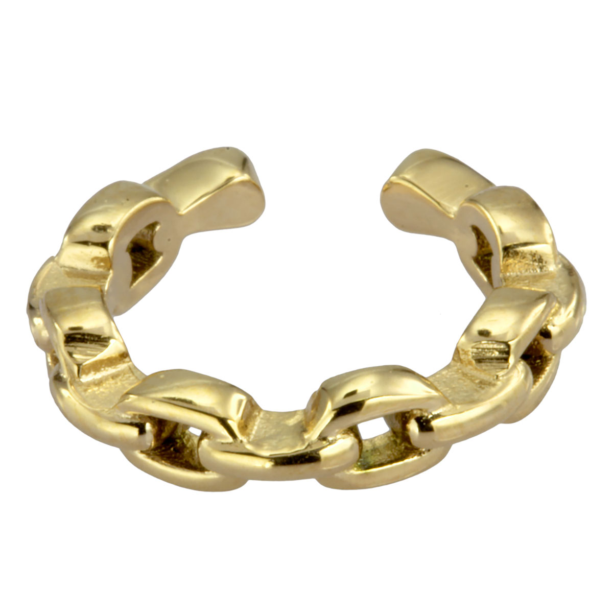 Lykka Strong earcuff örhängen goldplaterad stål 14.5mm