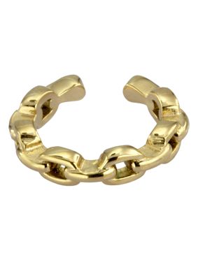 Lykka Strong ear cuff örhängen goldplaterad stål 14.5mm