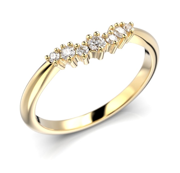 Festive Thelma 111-100-kkvk rivitimanttisormus