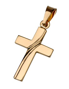 Saurum hänge kors 14k guld 701500000