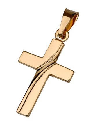 Saurum hänge kors 14k guld 701500000