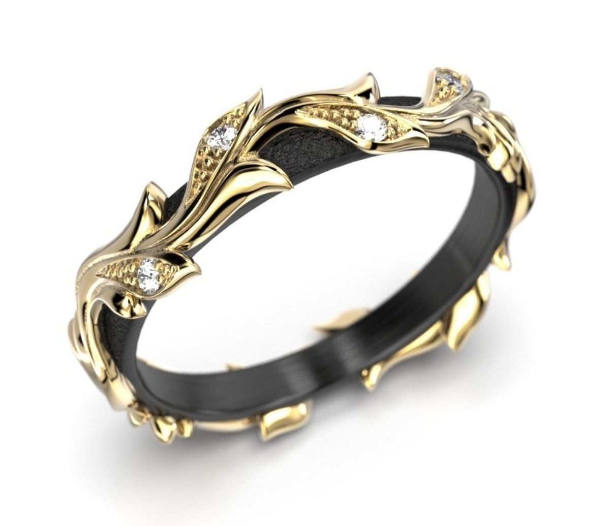 Festive Feeniks diamantring 18-702-008-KK-LABGVS1