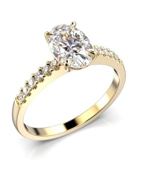 Festive Selena Side 1,12 ct diamantring 703-112-KK