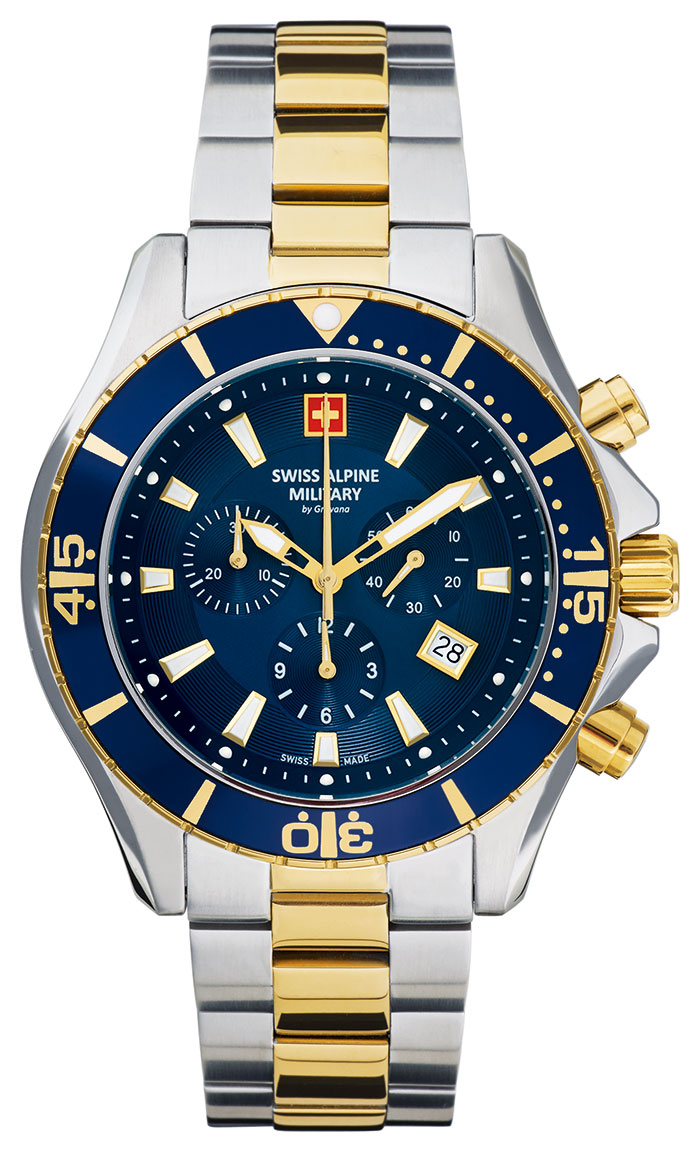 Swiss Alpine Military Nautilus Chrono 7040.9145