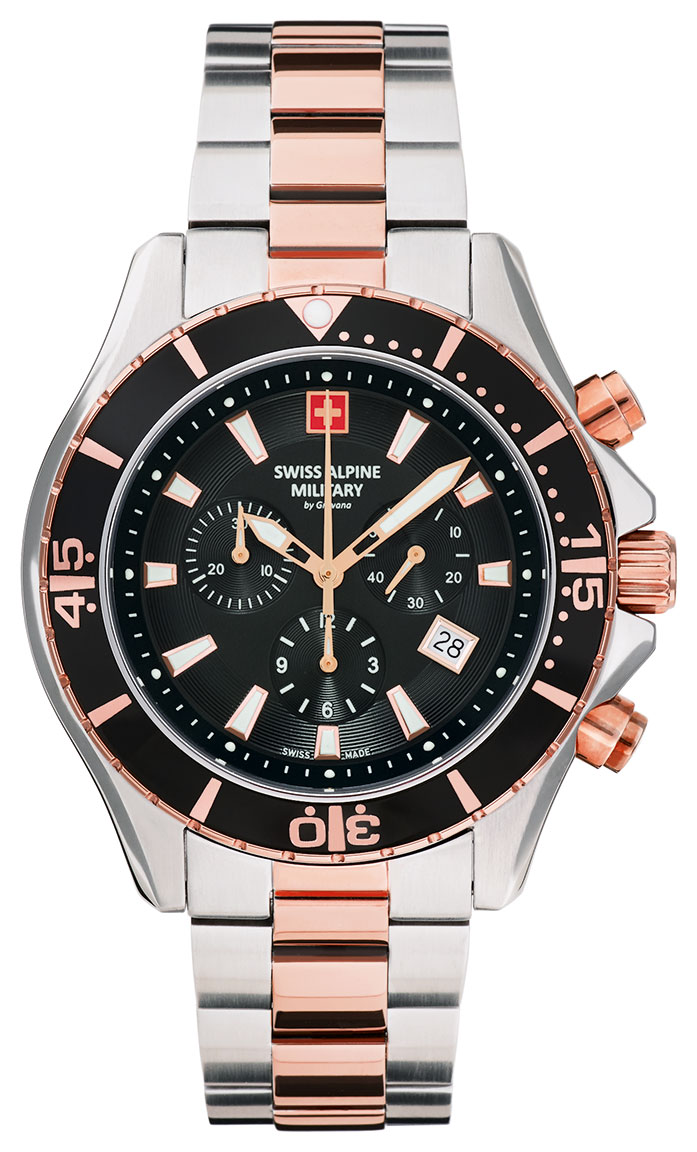 Swiss Alpine Military Nautilus Chrono 7040.9157