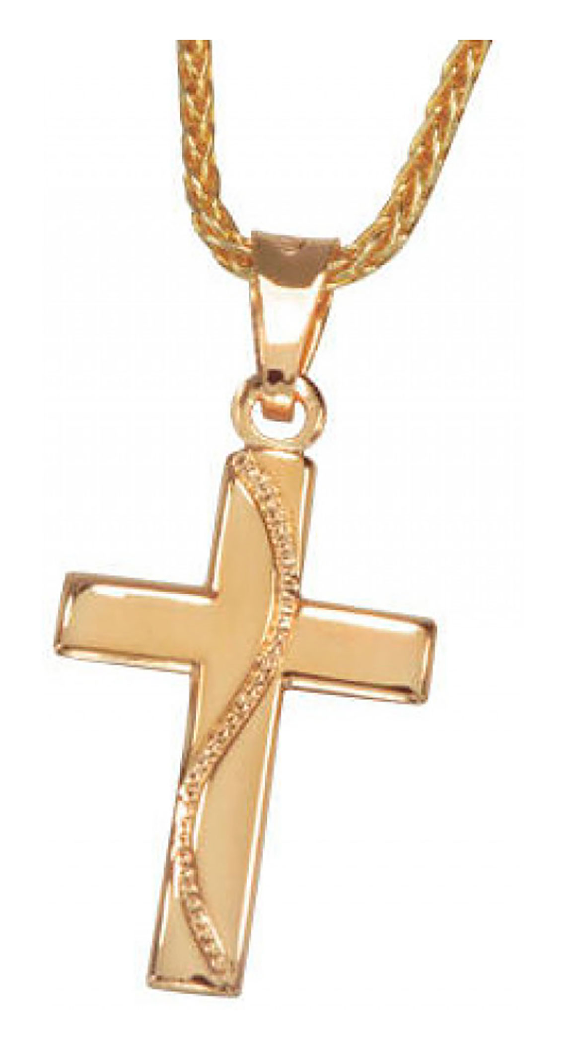 Saurum konfirmation kors, 14k guld 7040 00 000