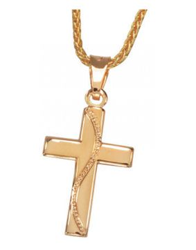 Saurum konfirmation kors, 14k guld 7040 00 000