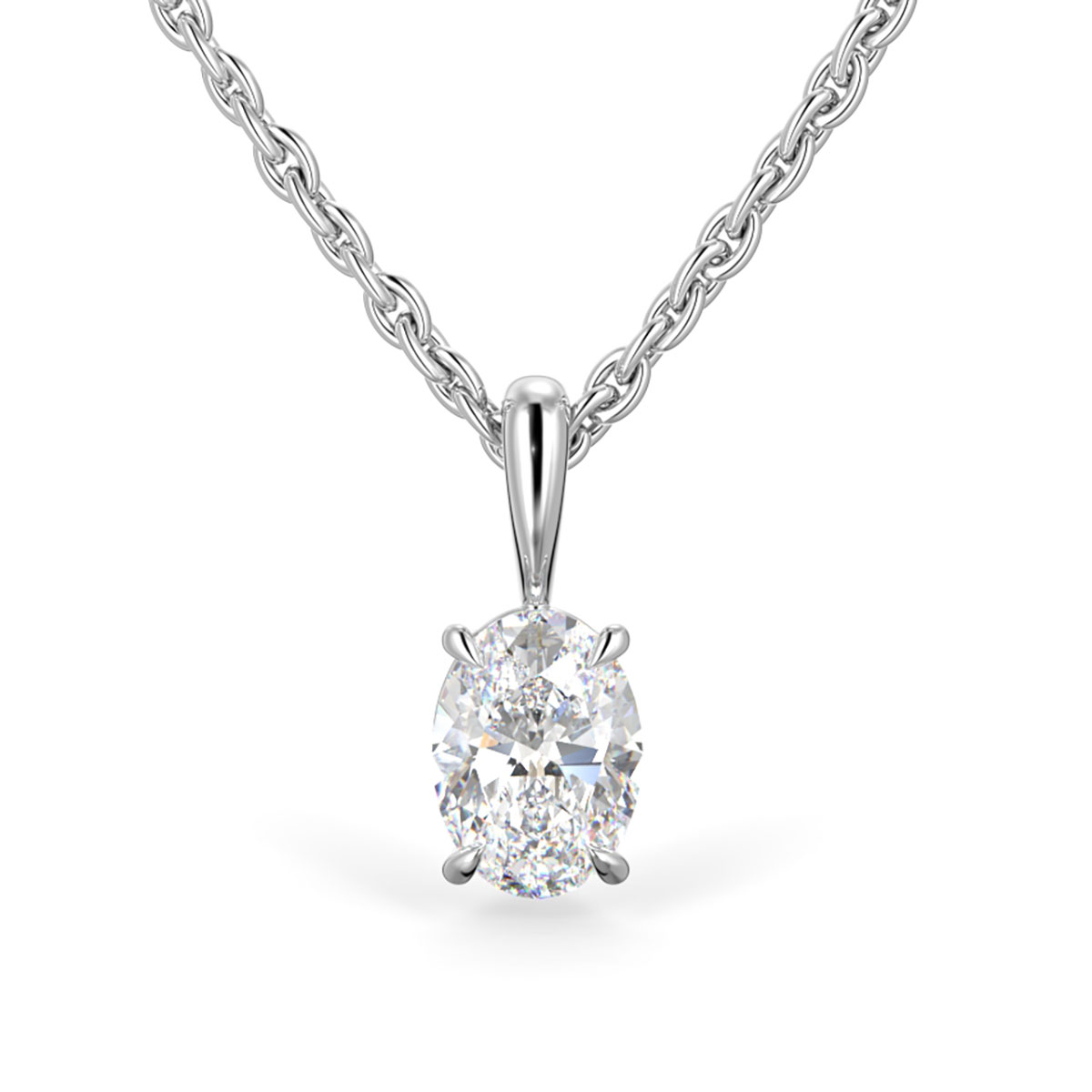 Festive Selena diamanthänge vitguld 0.50ct 705-050-VK