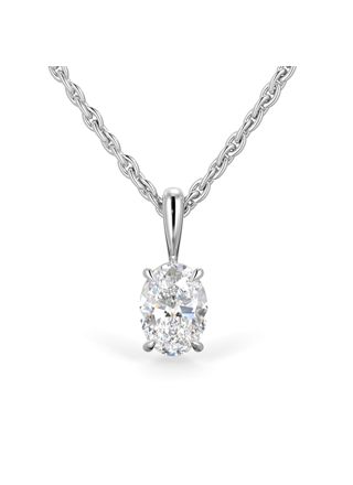 Festive Selena diamanthänge vitguld 0.50ct