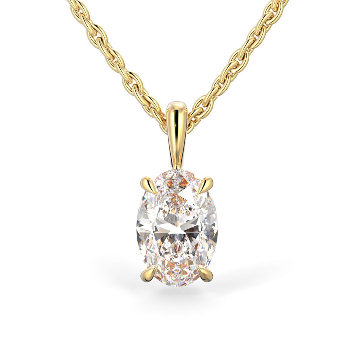 Festive Selena diamanthänge guld 1.00ct 705-100-KK