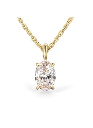 Festive Selena diamanthänge guld 1.00ct