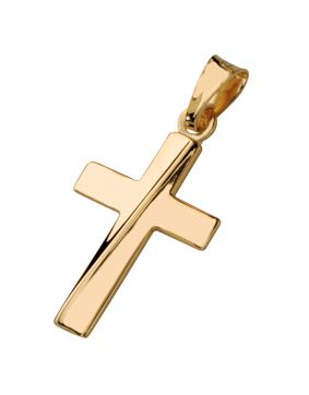 Saurum hänge kors 14k guld 707200000