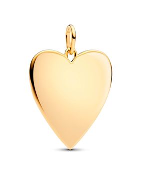 Pandora Moments graverbart hjärthänge guldpläterad 364016C00