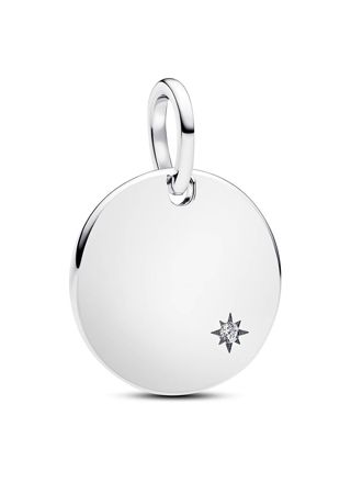 Pandora Moments graverbart silverhänge med diamant 394012C01