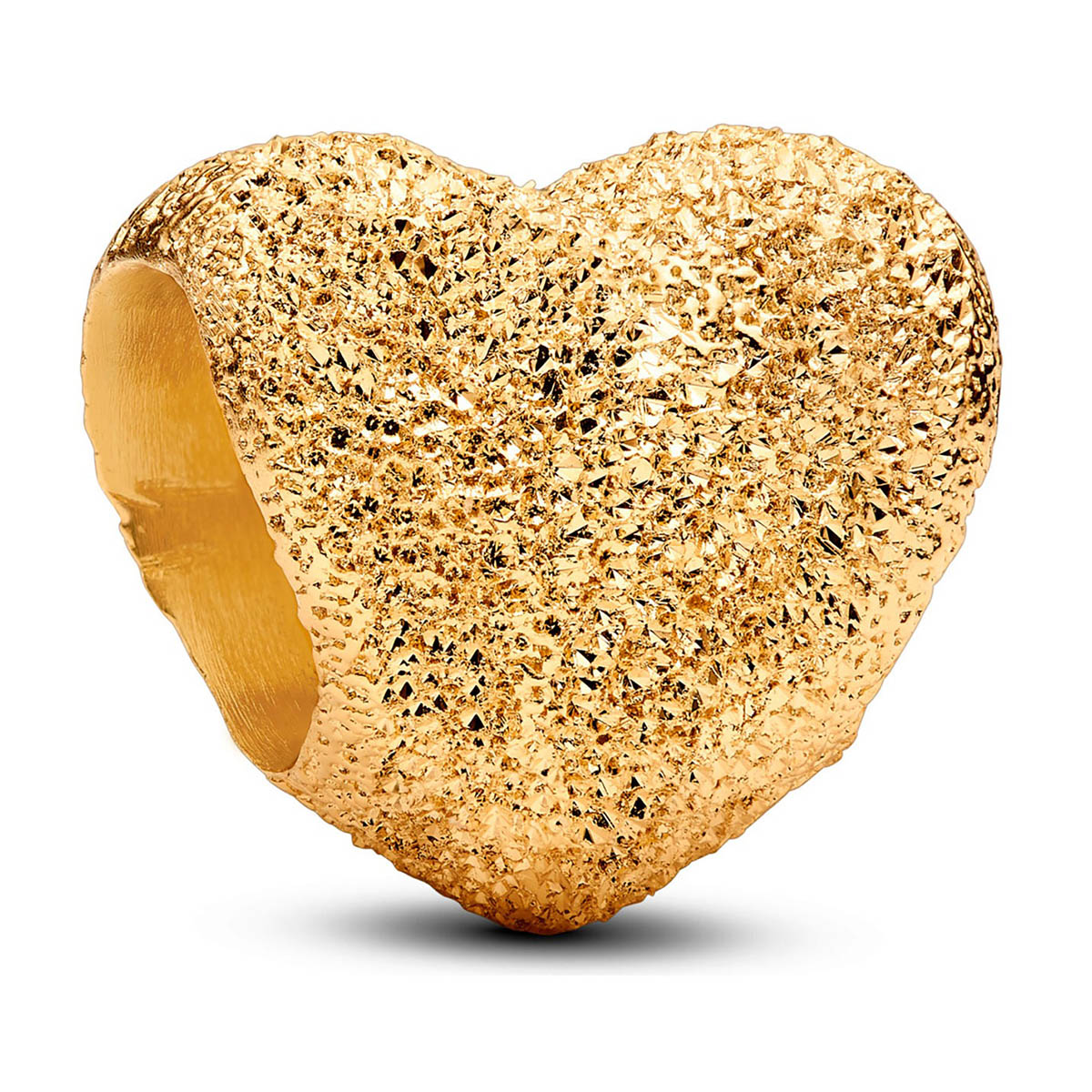 Pandora Moments mini hjärtberlock guldpläterad 764000C00