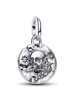 Pandora ME dödskalleberlock silver 794089C01